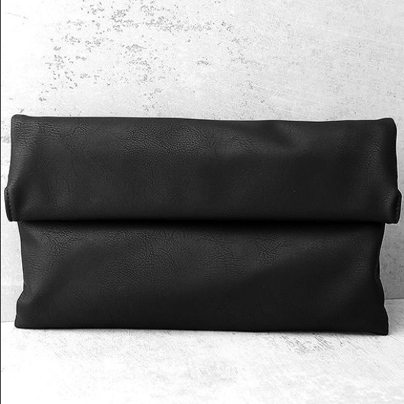 NWT Black Clutch - Picture 2 of 3